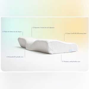 Dosaze King size side sleeper orthopedic foam pillow NEW and UNOPENED